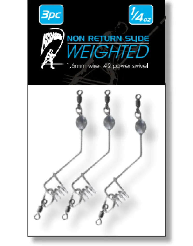 Assassin Slide Bait Clips|Flies>Slide Non Return Weighted 3-Pack
