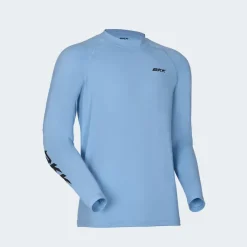 BKK Long Sleeve Shirts Mens|Flies>Performance Shirt Light Blue