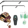 TackleWest Teaser Accessories|Flies>Bonze Kraken Dredge Boom With Daiwa Seaborg 1800 Combo