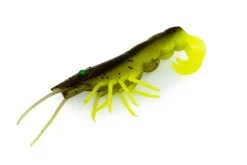 TackleWest Soft Plastic Lures|Flies>Chasebaits Curly Prawn 90