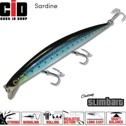 CID Flies|Diving Lures>Slimbait 175