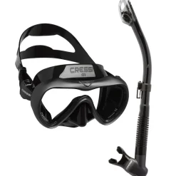Cressi Dive Sets|Flies>A1 Anti-Fog and Epsilon Mask/Snorkle Set