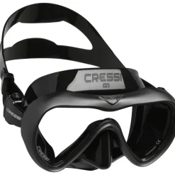 Cressi Dive Masks|Flies>A1 Anti-Fog Mask Black/Graphite