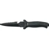 Cressi Dive Knives|Flies>Aquatys Stiletto 2 Knife Black Grip
