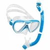 Cressi Dive Sets|Flies>Pegaso and Iguana Dry Junior Mask/Snorkel Set