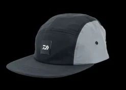 Daiwa Hats And Headwear|Flies>5 Panel Hat CA-70023 Black/Grey