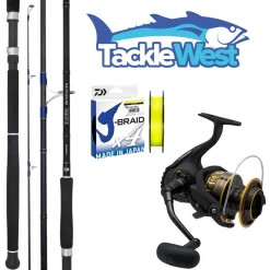 TackleWest Flies|Drone/Surf Rod And Reel Combos>Daiwa BG Beach Fishing Combo