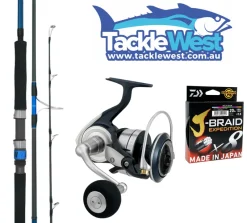 TackleWest Flies|Boat/Jigging Rod And Reel Combos>Daiwa Certate Spartan Bottom Fishing Combo