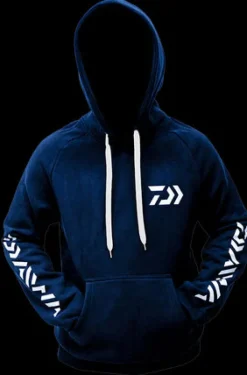 Daiwa Jackets And Jumpers|Flies>Hooded Jumper Navy