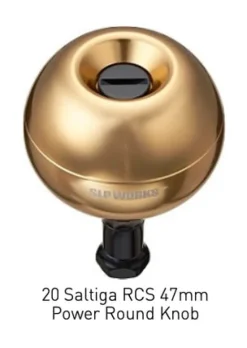 Daiwa Flies|Fishing Reel Parts>RCS 20 Saltiga Round Power Knob 47mm