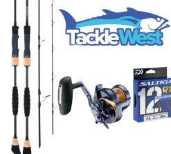 TackleWest Flies|Boat/Jigging Rod And Reel Combos>Daiwa Saltiga SJ Overhead Jigging Combo
