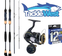 TackleWest Flies|Boat/Jigging Rod And Reel Combos>Daiwa Saltiga SJ PE3 Spin Jigging Combo