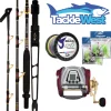 Daiwa Flies|Electric Rod And Reel Combos>Seaborg 1200 Electric Combo 2x rigs