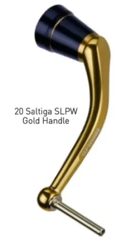 Daiwa Flies|Fishing Reel Parts>SLPW 20 Saltiga Handle 80mm Gold
