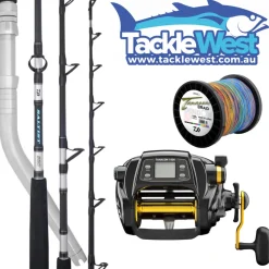 TackleWest Flies|Electric Rod And Reel Combos>Daiwa Tanacom 1000 Combo
