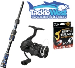 TackleWest Flies|Casting Rod And Reel Combos>Daiwa TD Black Millerod XFLC Combo