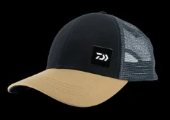 Daiwa Hats And Headwear|Flies>Trucker Cap CA-80023 Black/Tan