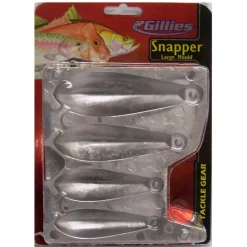Gillies Sinker Moulds|Flies>Snapper Sinker Mould Large