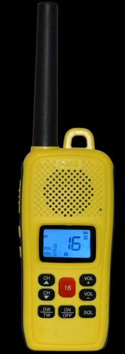 GME Marine Radios|Marine Equipment>Marine VHF handheld Radio 2.5W GX610