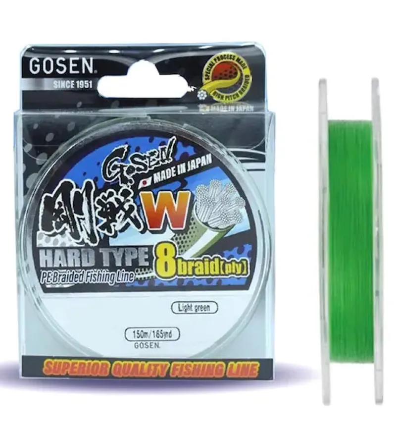 Gosen Flies|Fishing Lines>W Hard Type 8 Braid 150m