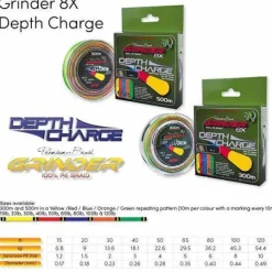 Grinder Flies|Fishing Lines>Pro Braid Depth Charge 300m