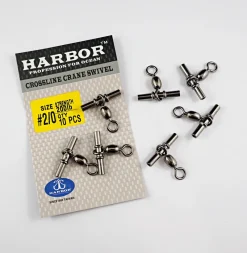 Harbor Swivels|Flies>Crossline Sleeve Swivel 10-pack