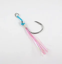 Harbor Assist Hooks|Flies>Single Flashy Assist Pink Glow
