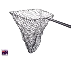 Hookem Nets|Flies>Large Net with Heavy Duty Knotted Mesh 80cm Deep