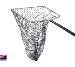 Hookem Nets|Flies>Net with Coated Braid Heavy Duty Mesh Extra Deep