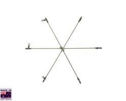 Hookem Teaser Accessories|Flies>Teaser Dredge Bar Only 12in