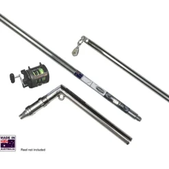 Hookem Teaser Accessories|Flies>Teaser Extension Bar 3 Position with Reel Seat 2-piece