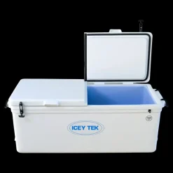 Icey Tek Fishing Catch Storage|Flies>160L White Split Lid Cooler