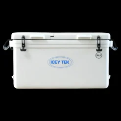 Icey Tek Fishing Catch Storage|Flies>70L White Split Lid Cooler