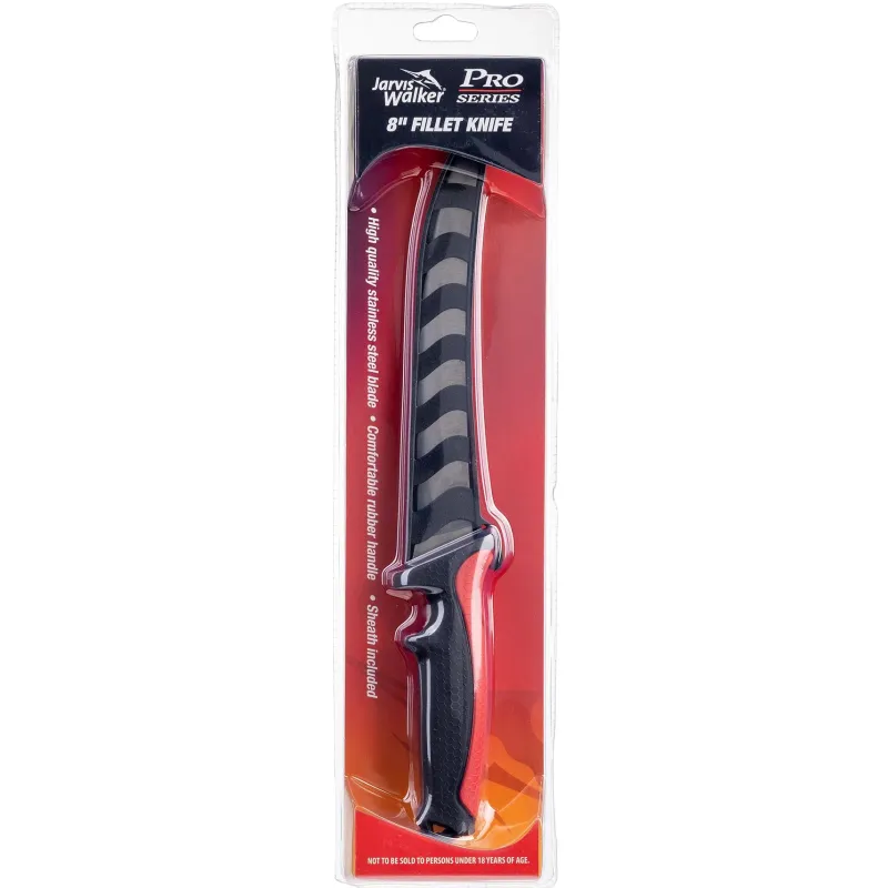 Jarvis Walker Filleting Knives|Flies>Fillet Knife 8in Pro Series