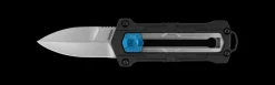 Kershaw Hunting Knives|Flies>KS1190 Kapsule Manual Slide Knife Stonewash