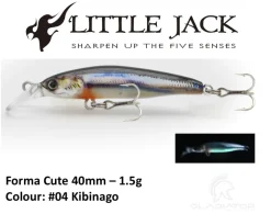 Little Jack Flies|Fishing Lures>Forma CUTE 40mm