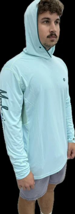 Malosi Long Sleeve Shirts Mens|Flies>Eclipse Pro Sunshirt Light Green
