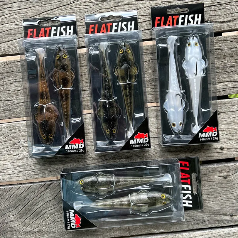 TackleWest Soft Plastic Lures|Flies>MMD Flatfish 140