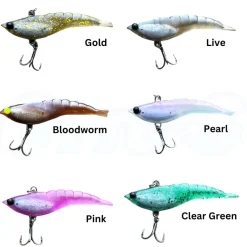 MMD Vibe Lures|Flies>Soft Prawn Vibe 70