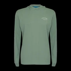 Nomad Long Sleeve Shirts Mens|Flies>Design Hooded Tech Fishing Shirt GT Sunset