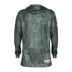 Nomad Long Sleeve Shirts Mens|Flies>Design Hooded Tech Shirt Camo Khaki