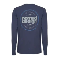 Nomad Long Sleeve Shirts Mens|Flies>Design L/S T-Shirt Classic Tuna Gunmetal