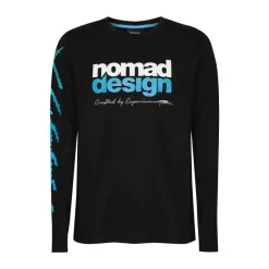 Nomad Long Sleeve Shirts Mens|Flies>Design L/S T-Shirt X-Rad Black