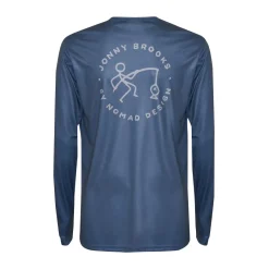Nomad Long Sleeve Shirts Mens|Flies>Design Tech Jonny Brooks X Gunmetal