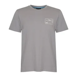 Nomad Short Sleeve Shirts Mens|Flies>Design T/S Tackle Box Graphite