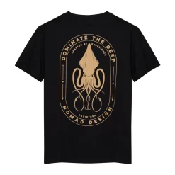 Nomad Short Sleeve Shirts Mens|Flies>Design T-Shirt Squidtrex Black