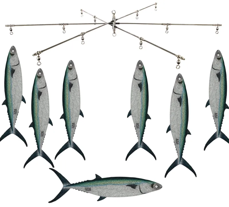 TackleWest Teasers|Teasers>OTS 28in Fish Razr Dredge Bar Scad Flaps