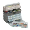 Plano Tackle Boxes And Trays|Flies>Guide Series 137401 Stowaway Rack System Tackle Box Graphite/Sandstone