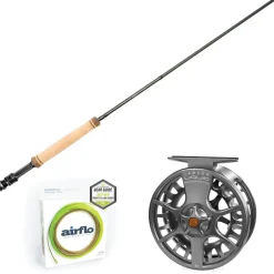 Manic Flies|Fly Fishing Combos>Primal Fly Combo Revel CS 9ft 6wt Lamson Liquid Reel Airflo Superflo and Backing