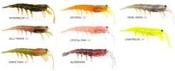 TackleWest Soft Plastic Lures|Flies>Pro Lure Clone Prawn 62mm